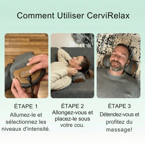 CerviRelax® 3.0 Masseur Cervical - LUXCERVI
